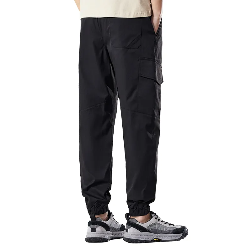 Red bean Cargo Pants Men-11