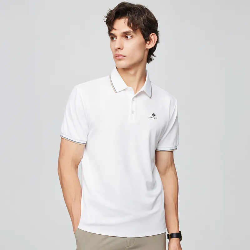 Red bean Polo Shirts Men-41