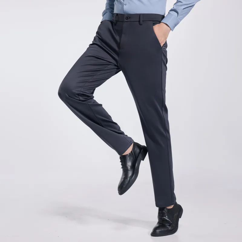 Red bean Suit Trousers Men-5