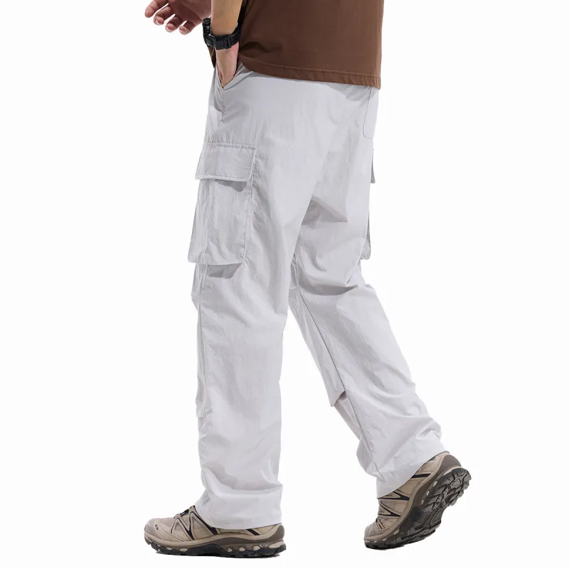 Red bean Cargo Pants Men-22