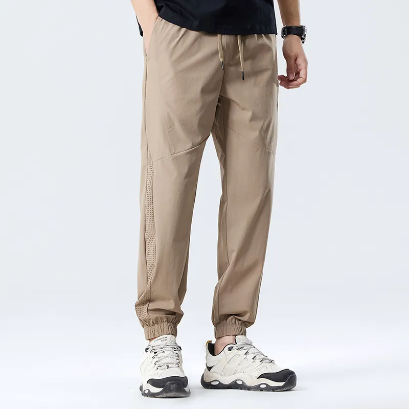 Red bean Cargo Pants Men-4
