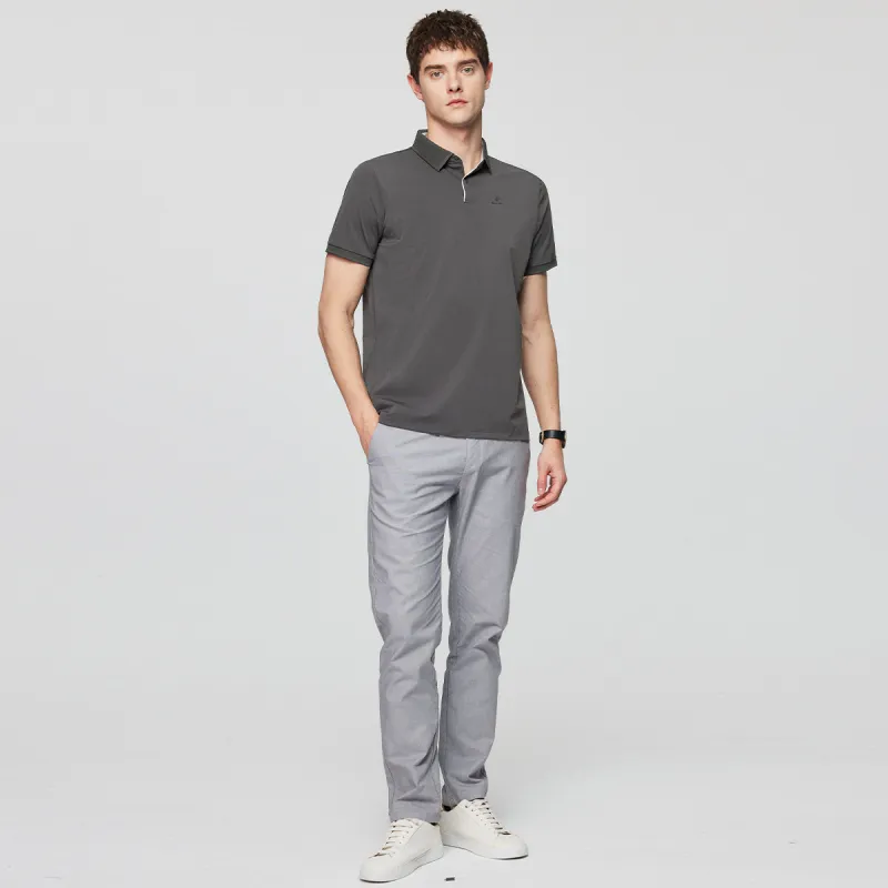 Red bean Polo Shirts Men-23