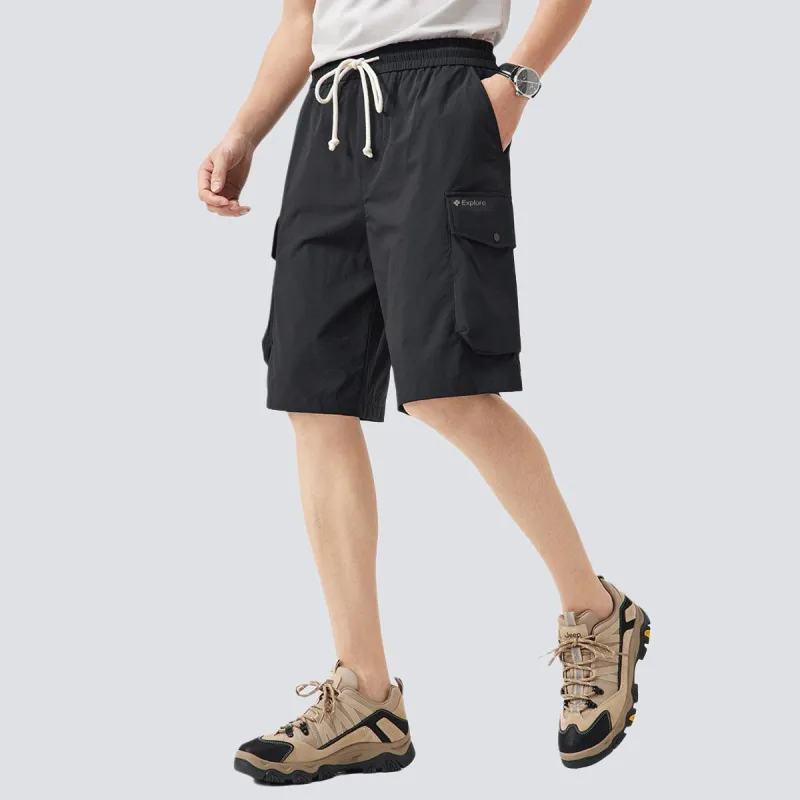 Red bean Casual Shorts Men-10