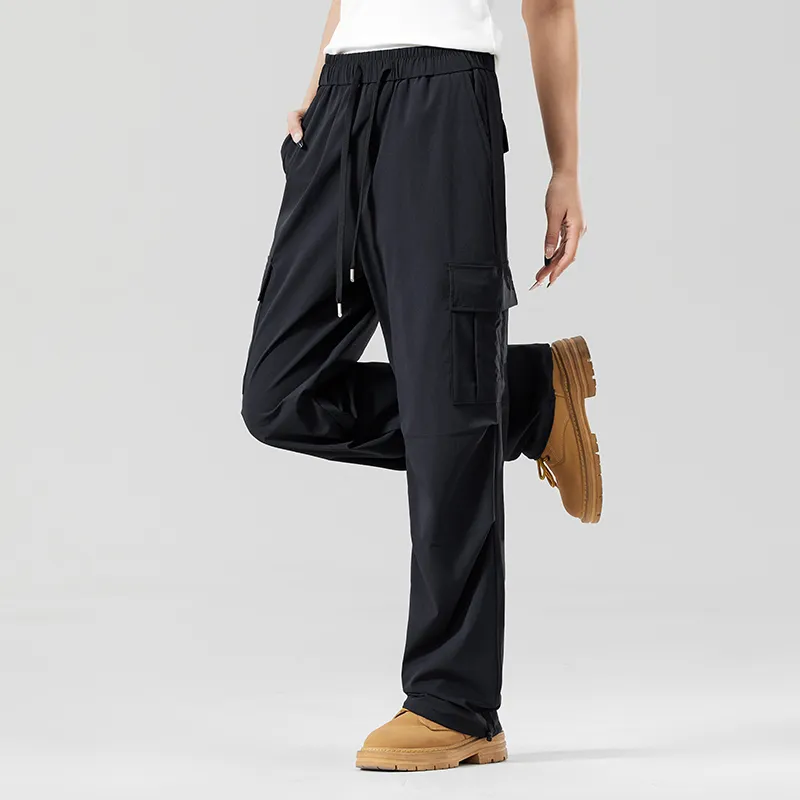 Red bean Cargo Pants Unisex-21