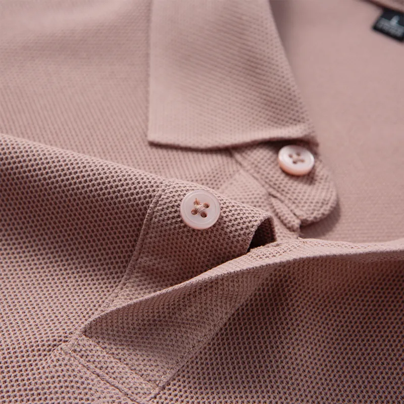 Red bean Polo Shirts Men-7