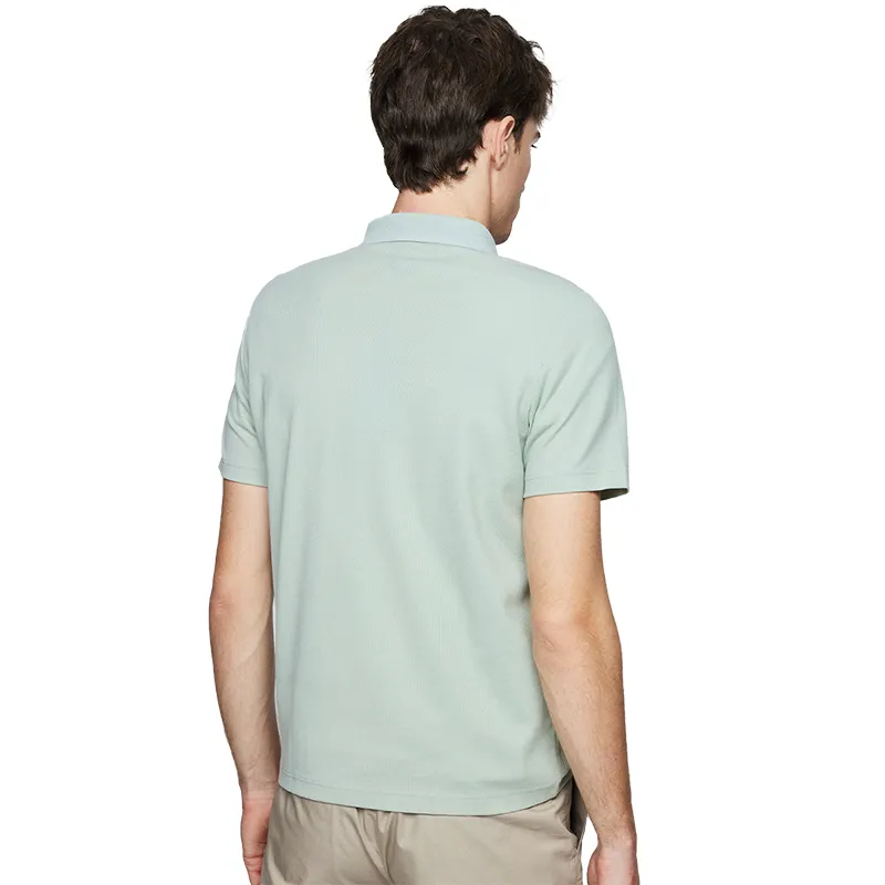 Red bean Polo Shirts Men-4