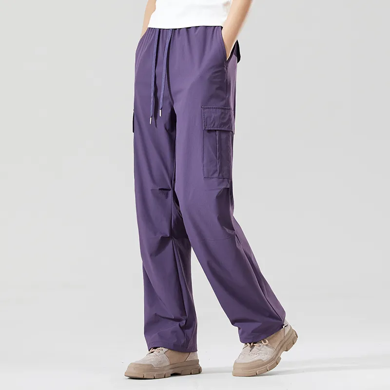Red bean Cargo Pants Unisex-27