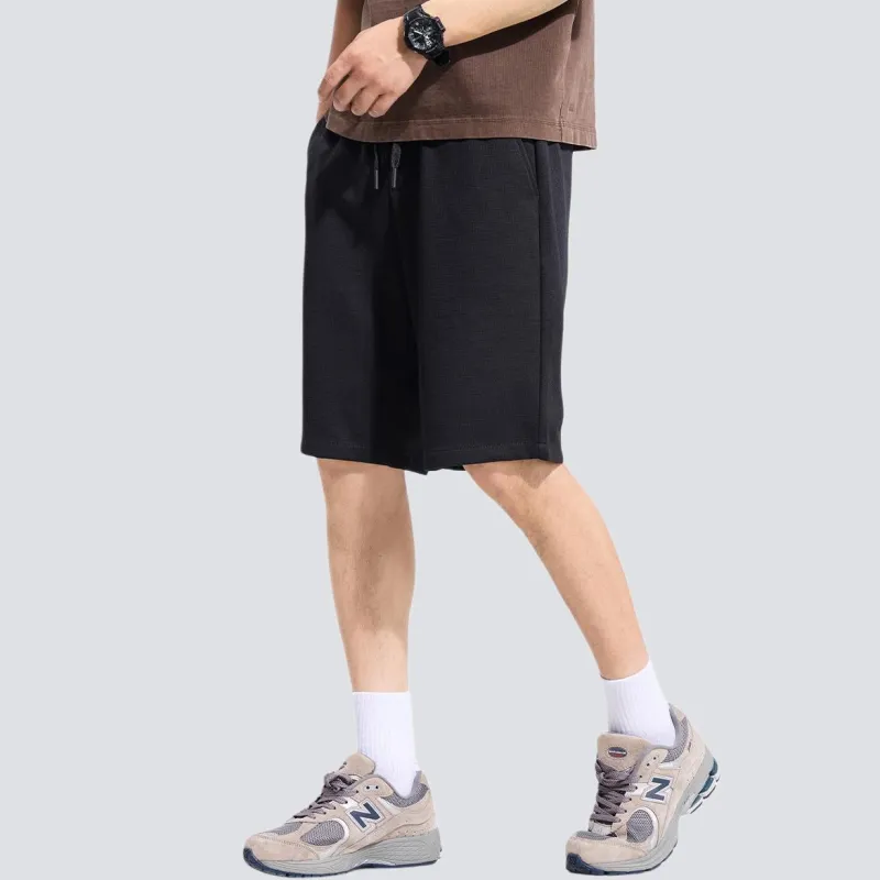 Red bean Casual Shorts Men-11