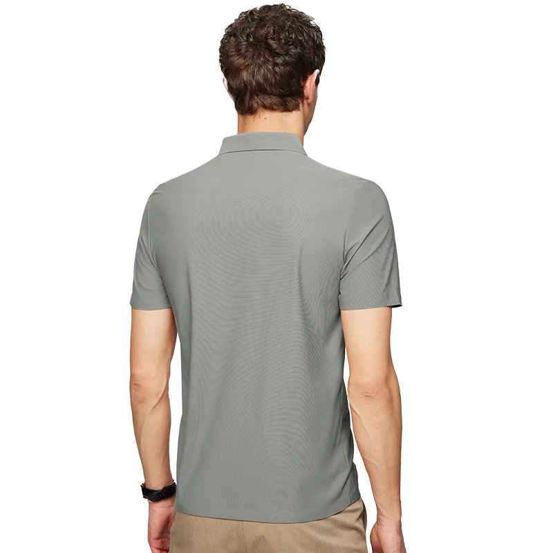 Red bean Polo Shirts Men-21