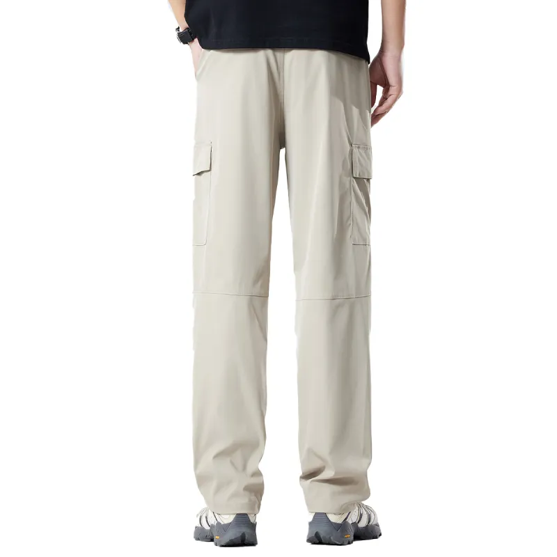 Red bean Cargo Pants Men-1