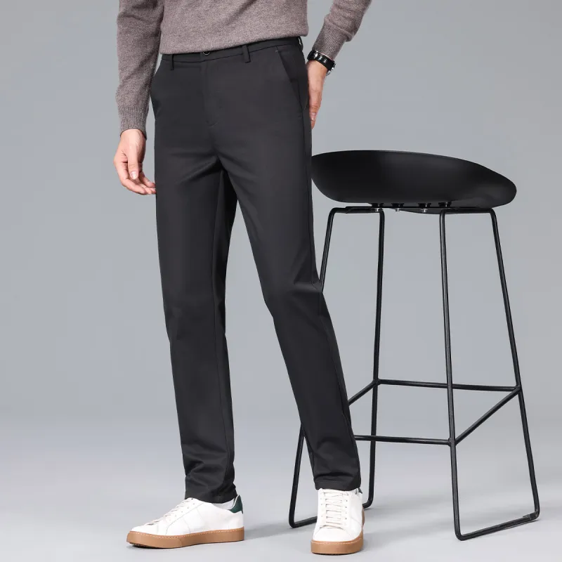 Red bean Suit Trousers Men-19