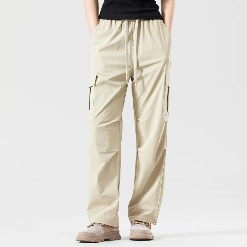 Red bean Cargo Pants Unisex-11