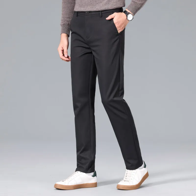 Red bean Suit Trousers Men-20