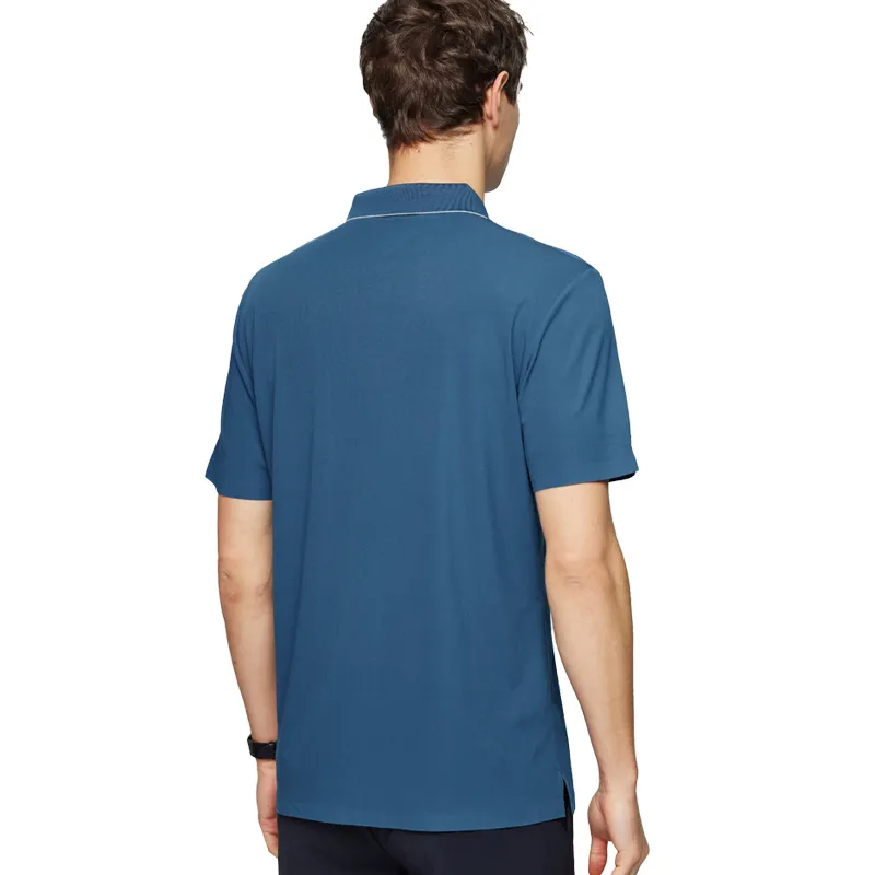 Red bean Polo Shirts Men-1