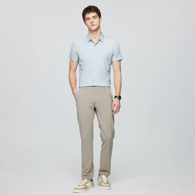 Red bean Shirts Men-4