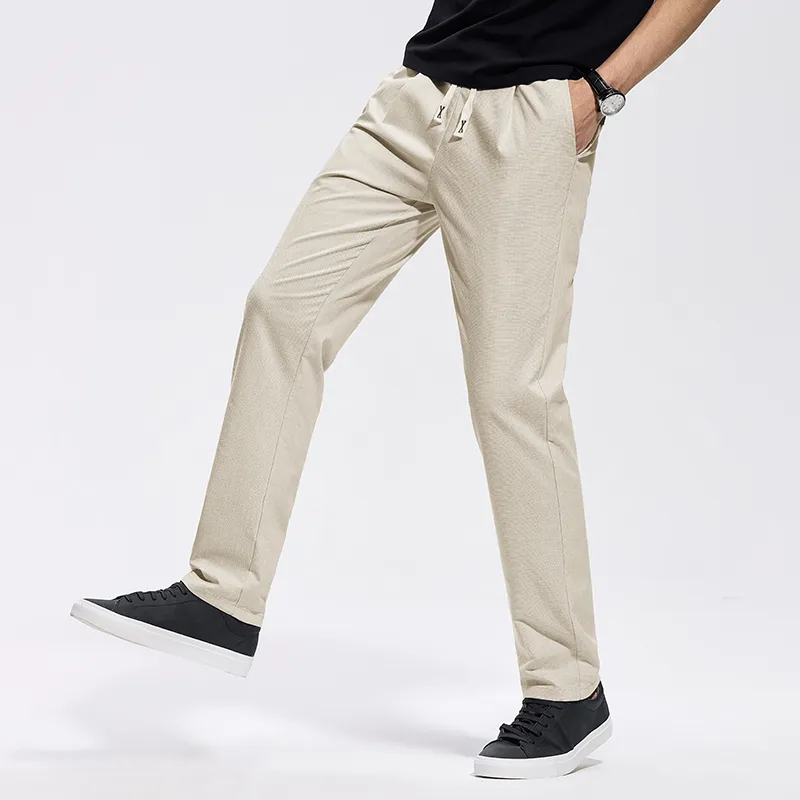 Red bean Casual Pants Men-4