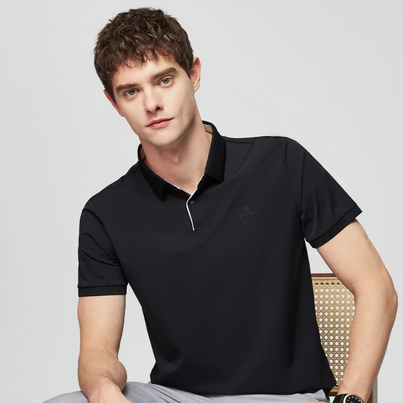 Red bean Polo Shirts Men-9