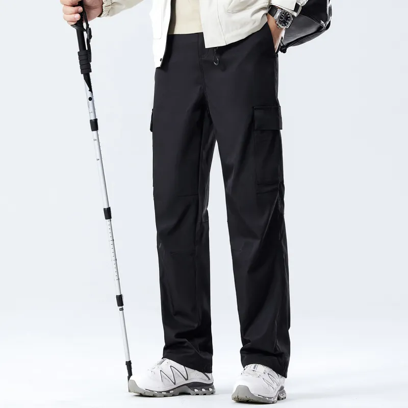 Red bean Cargo Pants Men-13