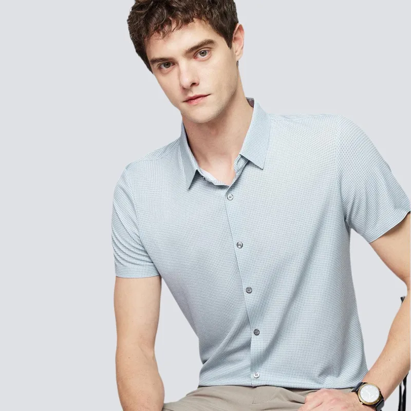 Red bean Shirts Men-3