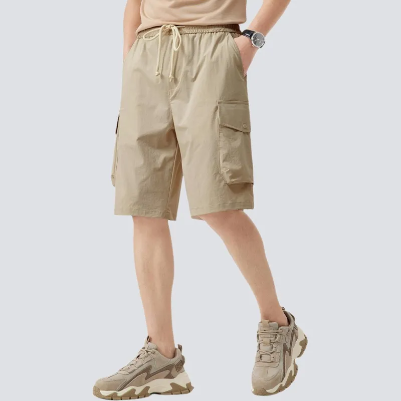 Red bean Casual Shorts Men-2