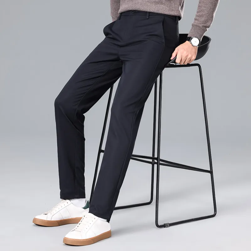 Red bean Suit Trousers Men-2