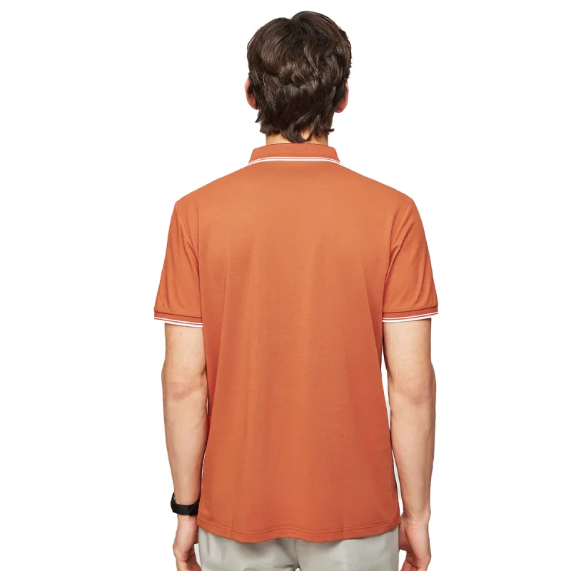 Red bean Polo Shirts Men-11