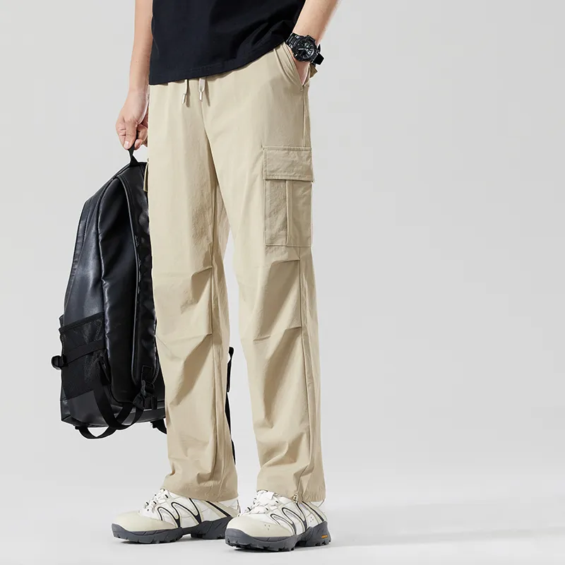 Red bean Cargo Pants Unisex-10