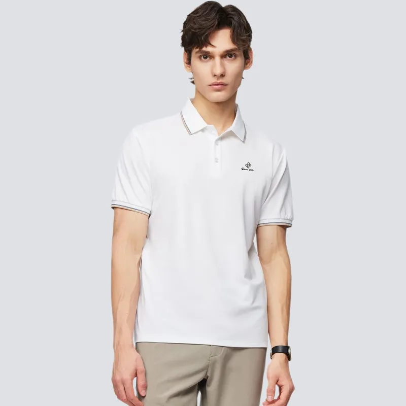 Red bean Polo Shirts Men-38