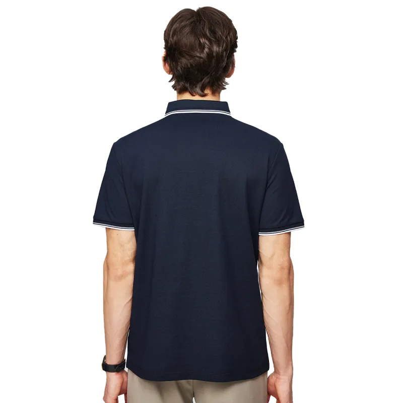 Red bean Polo Shirts Men-1