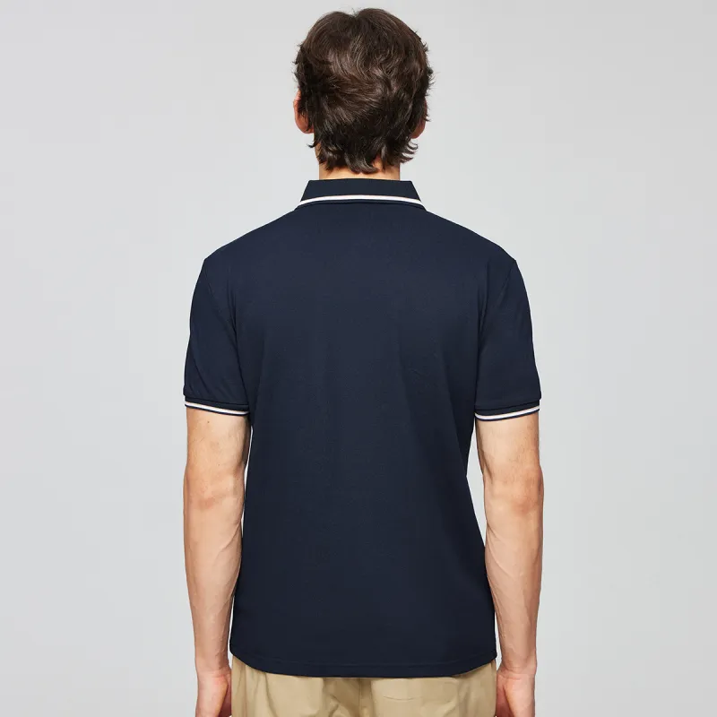 Red bean Polo Shirts Men-3