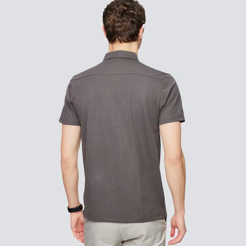 Red bean Polo Shirts Men-13