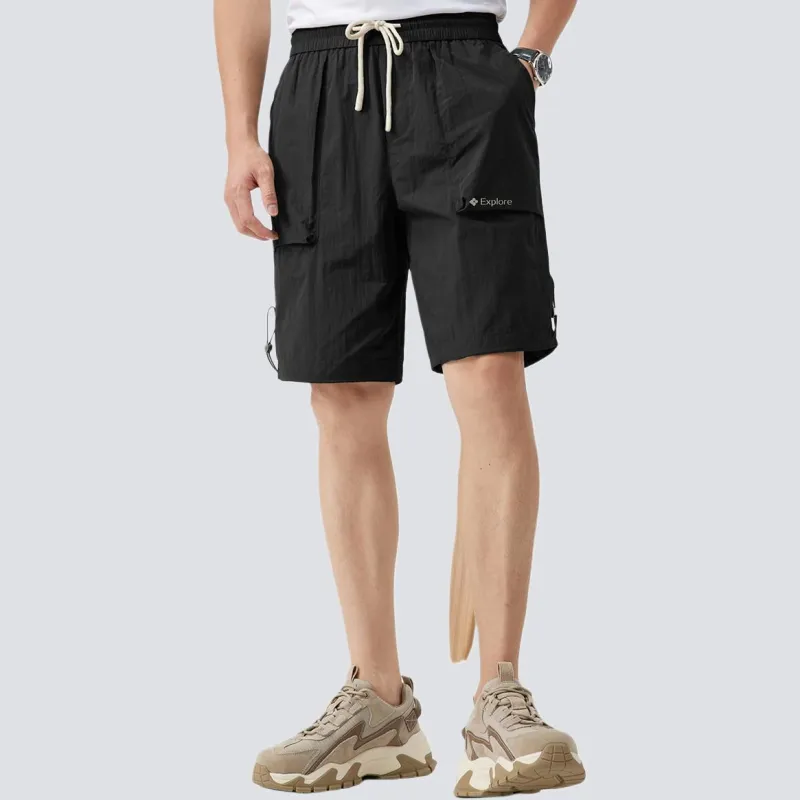 Red bean Casual Shorts Men-13