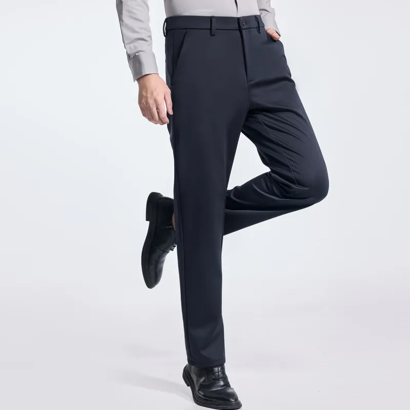 Red bean Suit Trousers Men-8