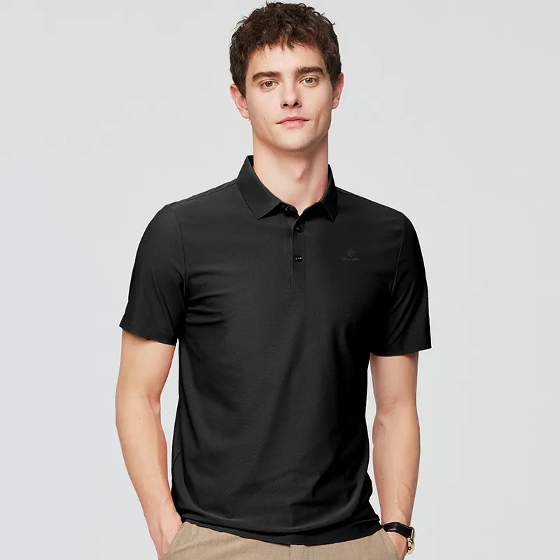 Red bean Polo Shirts Men-18