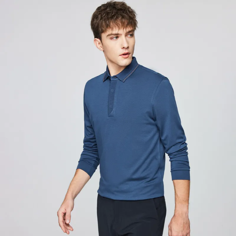 Red bean Polo Shirts Men-2