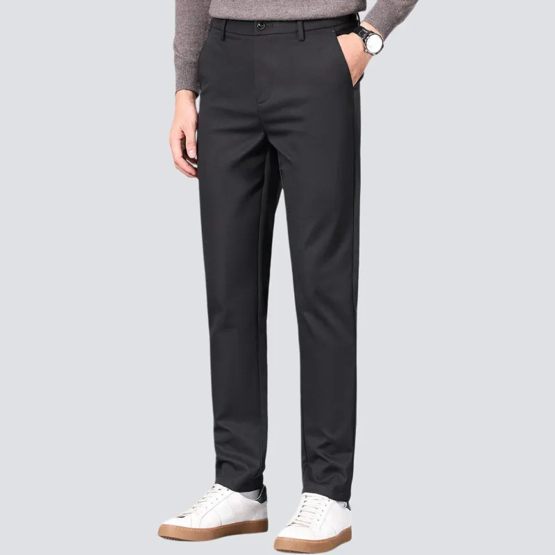 Red bean Suit Trousers Men-22