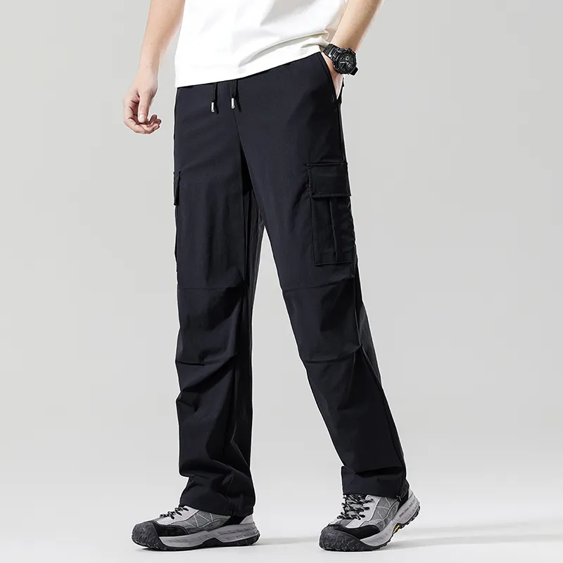 Red bean Cargo Pants Unisex-19