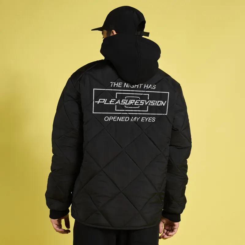 PLEASURES Jackets Coats Unisex Black-2