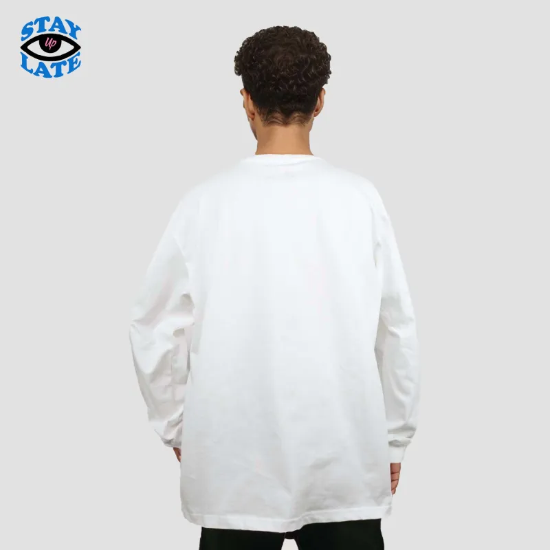 STAY UP LATE T-Shirt Unisex White-2