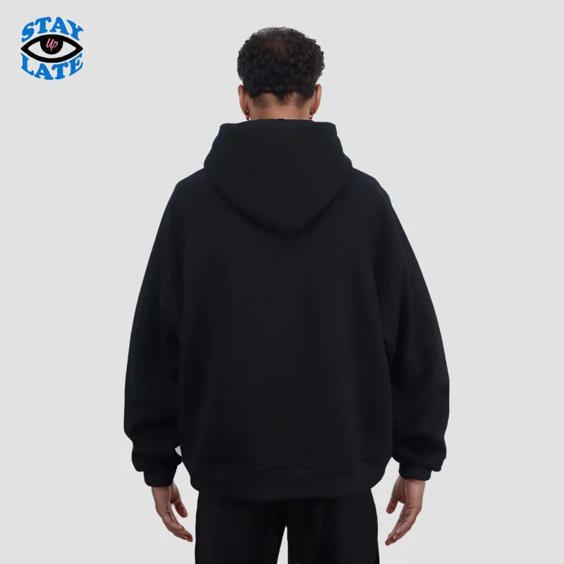 STAY UP LATE Sweatshirt Unisex Black-2