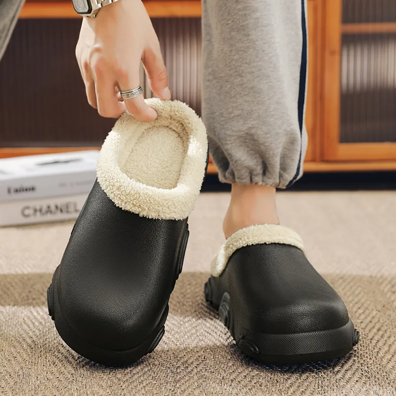 PAUL FRANK Abrasion Resistant Slip Resistant Wrap toe Slippers Unisex-10