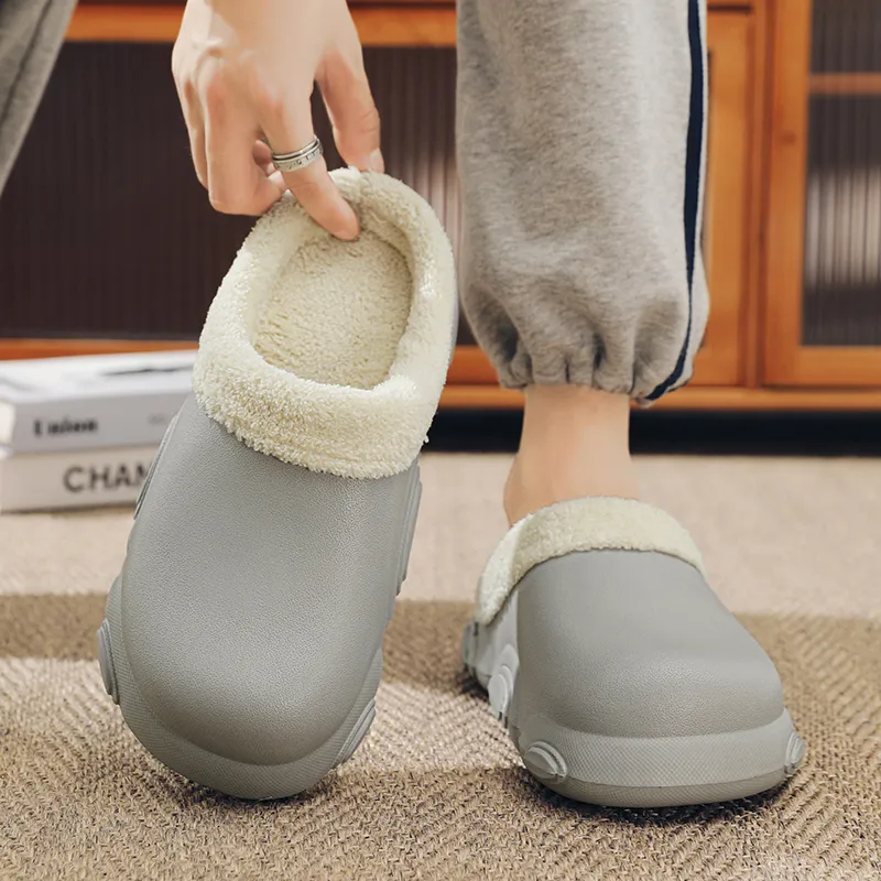 PAUL FRANK Abrasion Resistant Slip Resistant Wrap toe Slippers Unisex-18