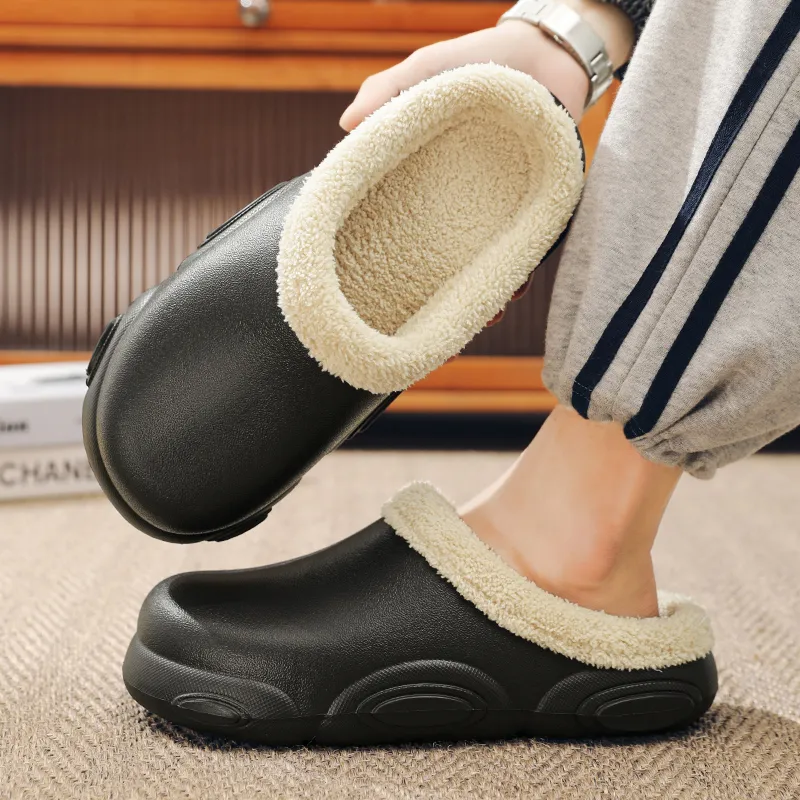 PAUL FRANK Abrasion Resistant Slip Resistant Wrap toe Slippers Unisex-11