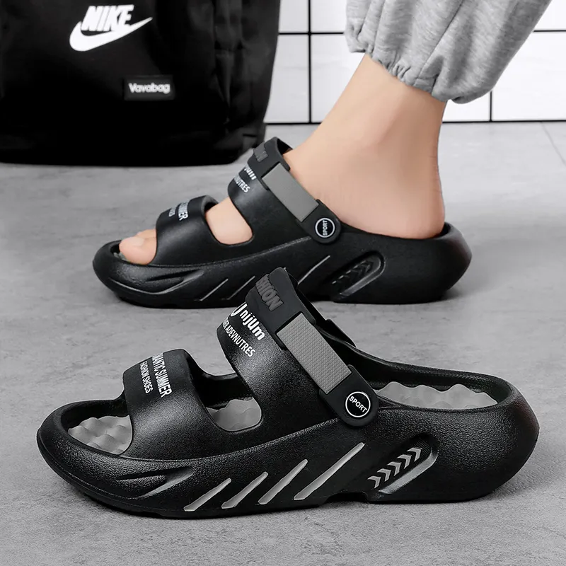 NANJIREN EVA Slip Resistant Abrasion Resistant Cushioning Slide Slippers Unisex-19