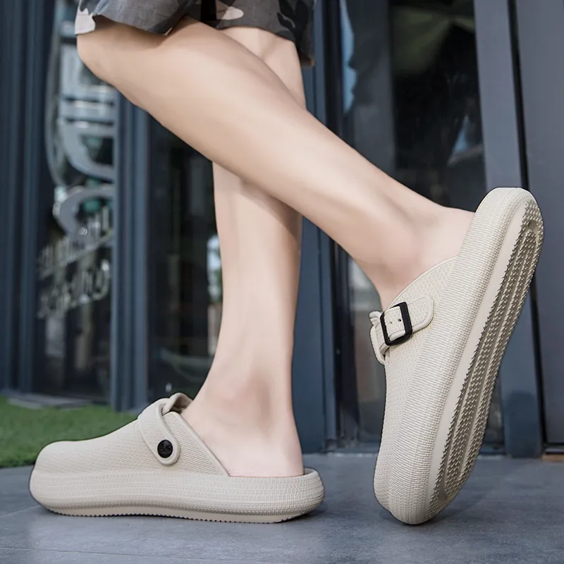 NANJIREN EVA Quiet Odor Resistant Abrasion Resistant Slip Resistant Quick Dry Massage Closed Toe Slippers Unisex-5
