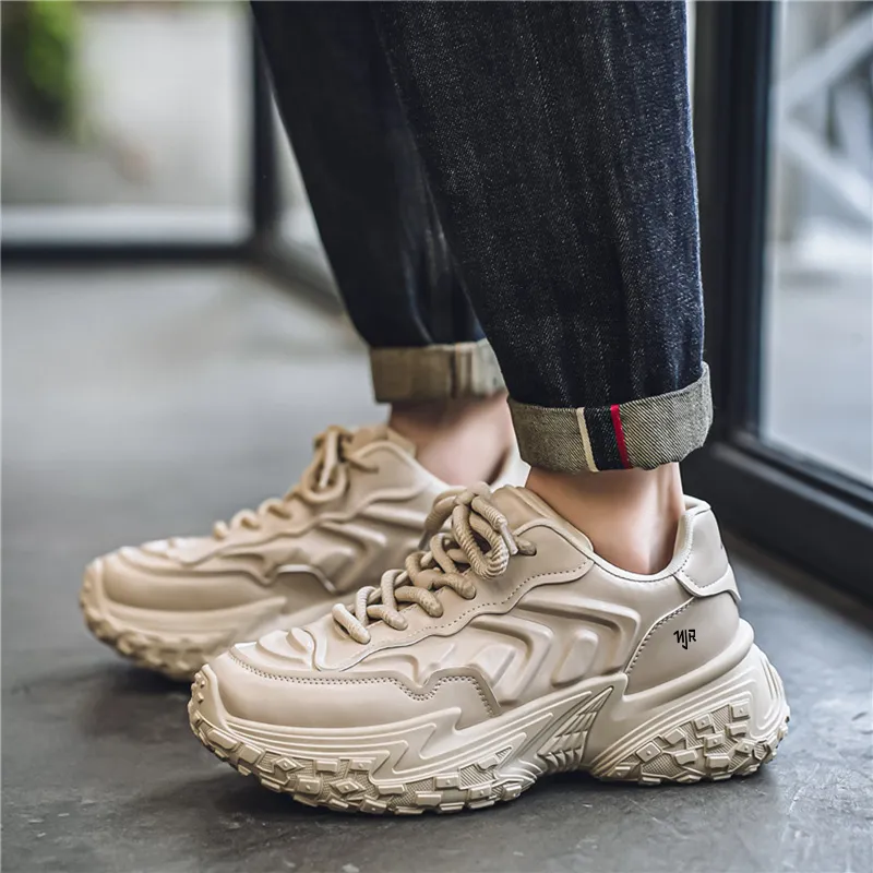 NANJIREN Low Top Chunky Sneakers Men's-10