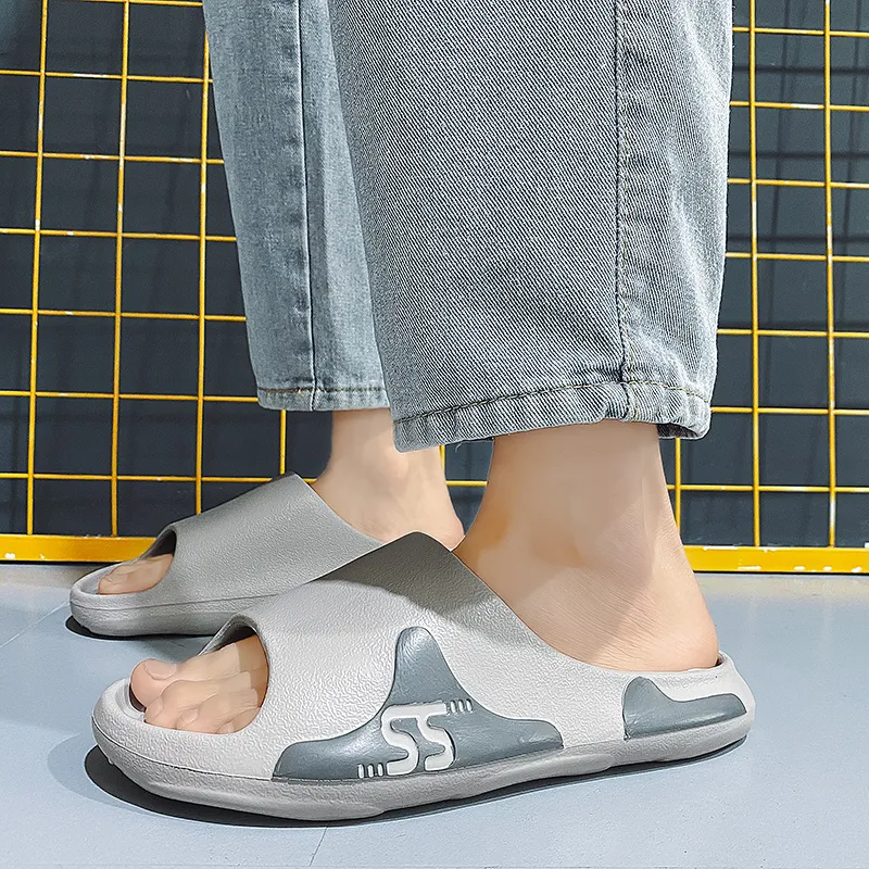 NANJIREN EVA Slip Resistant Abrasion Resistant Cushioning Slide Slippers Men's-13