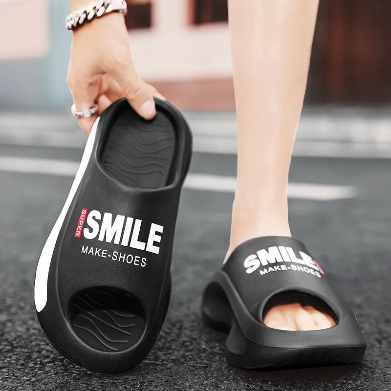 NANJIREN EVA Graffiti Slip Resistant Abrasion Resistant Cushioning Slide Slippers Unisex-2