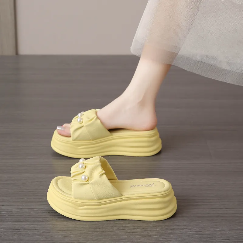NANJIREN Slip Resistant Abrasion Resistant Slide Slippers Women's-9
