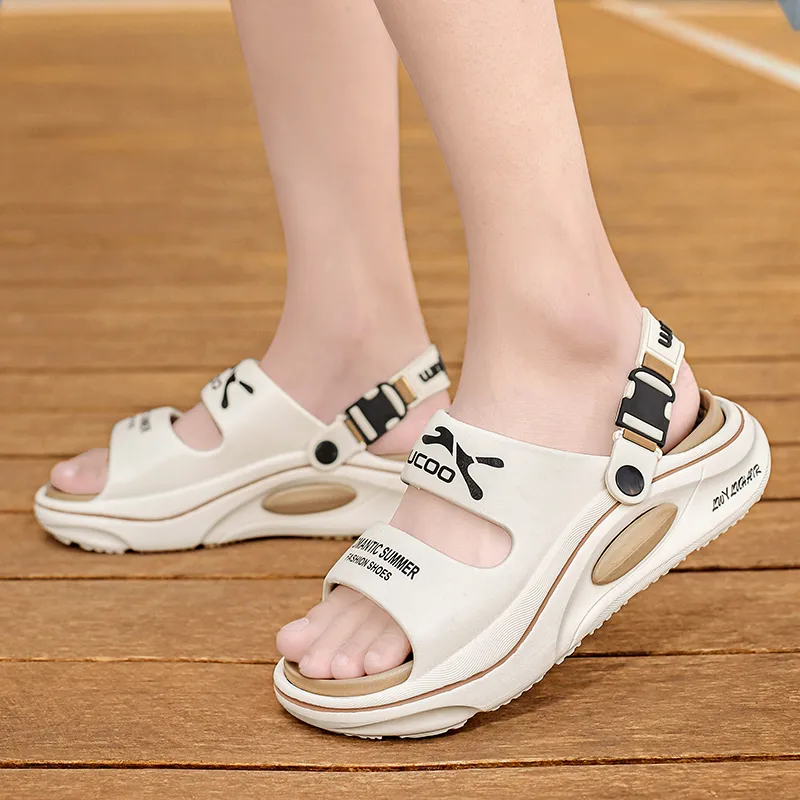 NANJIREN EVA Graffiti Slip Resistant Abrasion Resistant Cushioning Slide Slippers Unisex-19